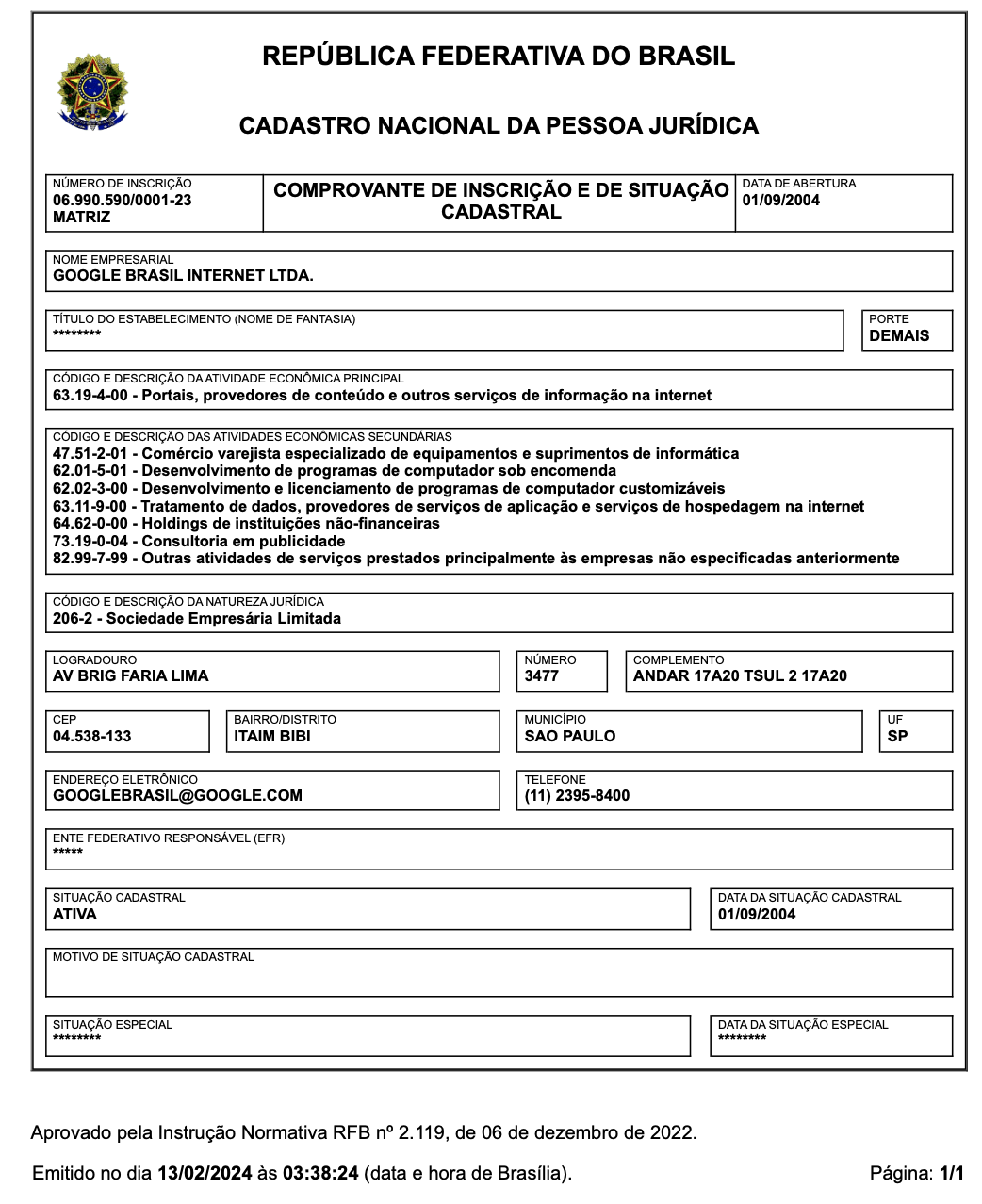 Automação de frente de caixa e cnpj technical registration brazilian tax ref em Cuiabá - MaxData CBA
